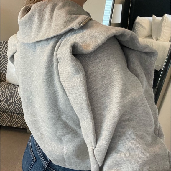 Frame Denim Half-Zip Sweatshirt - Picture 4 of 7